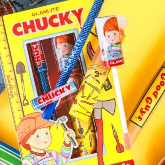 Glamlite Chucky Good Guys, "It's Showtime," Lip Kit - Picture 2 of 5